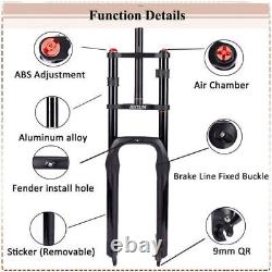 264.0 Fat Bucklos MTB Air Suspension Fork Beach/SnowithElectric Bike Forks