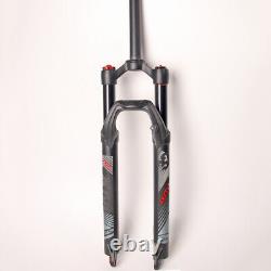 26/27.5/29 MTB XC Air Suspension Fork 120mm Travel Rebound Adjust Bike Forks QR