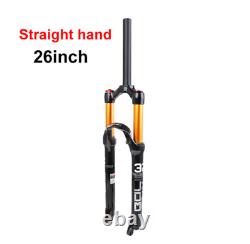 BOLANY MTB Bicycle Alloy Fork Supension Air 26/27.5/29inch Fork 100mm Travel
