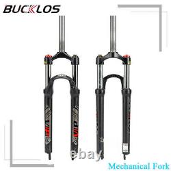 BUCKLOS 26/27.5/29 XC Mountain Bike Suspension Fork 120/100mm Straight/Tapaered