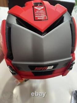 Bell Super Air R Spherical MIPS Adult Mountain Bike Helmet Matte Red/Grey L