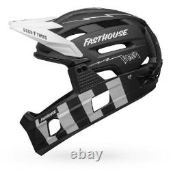 Bell Super Air R Spherical Mens Mountain Bike Helmets-Fasthouse Matte Black/W