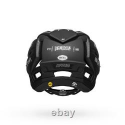 Bell Super Air R Spherical Mens Mountain Bike Helmets-Fasthouse Matte Black/W