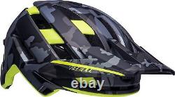 Bell Super Air Spherical MIPS Mountain Bike Helmet, Matte Camo/Hi-Viz, Medium
