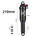 Dnm Ao-8rc Mountain Bike Air Rear Shock Absorber With Lockout 165/190/200/210mm
