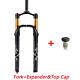 Mtb 1-1/8 Rebound Fat Bike Air Fork Qr Disc Brake 26 Inch Beach Suspension Fork