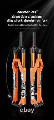 MTB Bicycle Air Suspension Fork XC Bike QR Forks 26/27.5/29er 120mm Travel