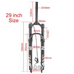 Mountain Bike Air Fork 26/27.5/29inch Disc Brake Shock Absorber Oil and Gas Fork