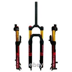 Mountain Bike Air Fork Bicycle Shock Absorbent Fork 27.5/29 Inch Straigh/Tapered