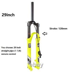 Mountain Bike Air Fork Bicycle Suspension 26 / 27.5 /2 9inch MTB Fork Tapered