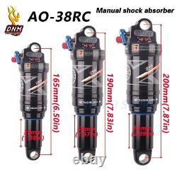 Mountain Bike Air Rear Shock 190/200/210mm MTB Downhill Bicycle Coil Rear Shock
