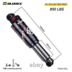 Mountain Bike Air Shock Absorber 120-190mm E-bike Shock Adjustable Air Pressure
