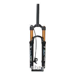 Mountain Bike Air Suspension Front Fork Remote Control MTB Bicycle Straight Tube