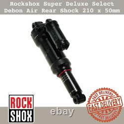 Rockshox Super Deluxe Select MTB Mountain Bike Debon Air Rear Shock 210 x 50mm